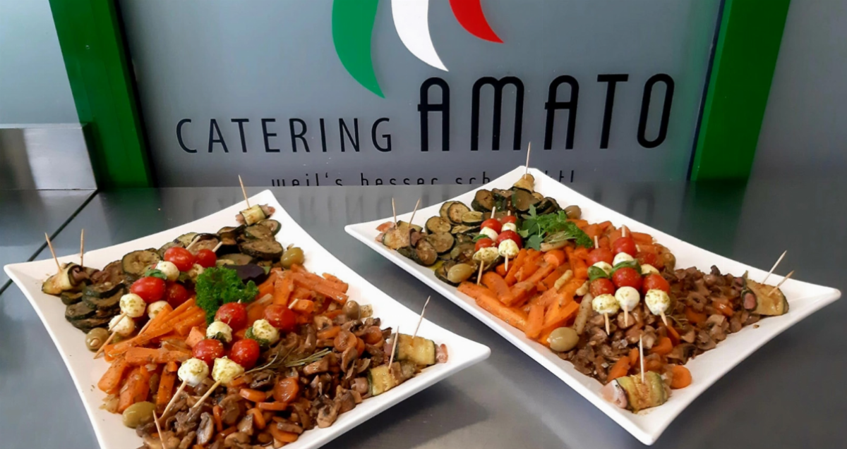 Bild von der Webseite von Catering Amato